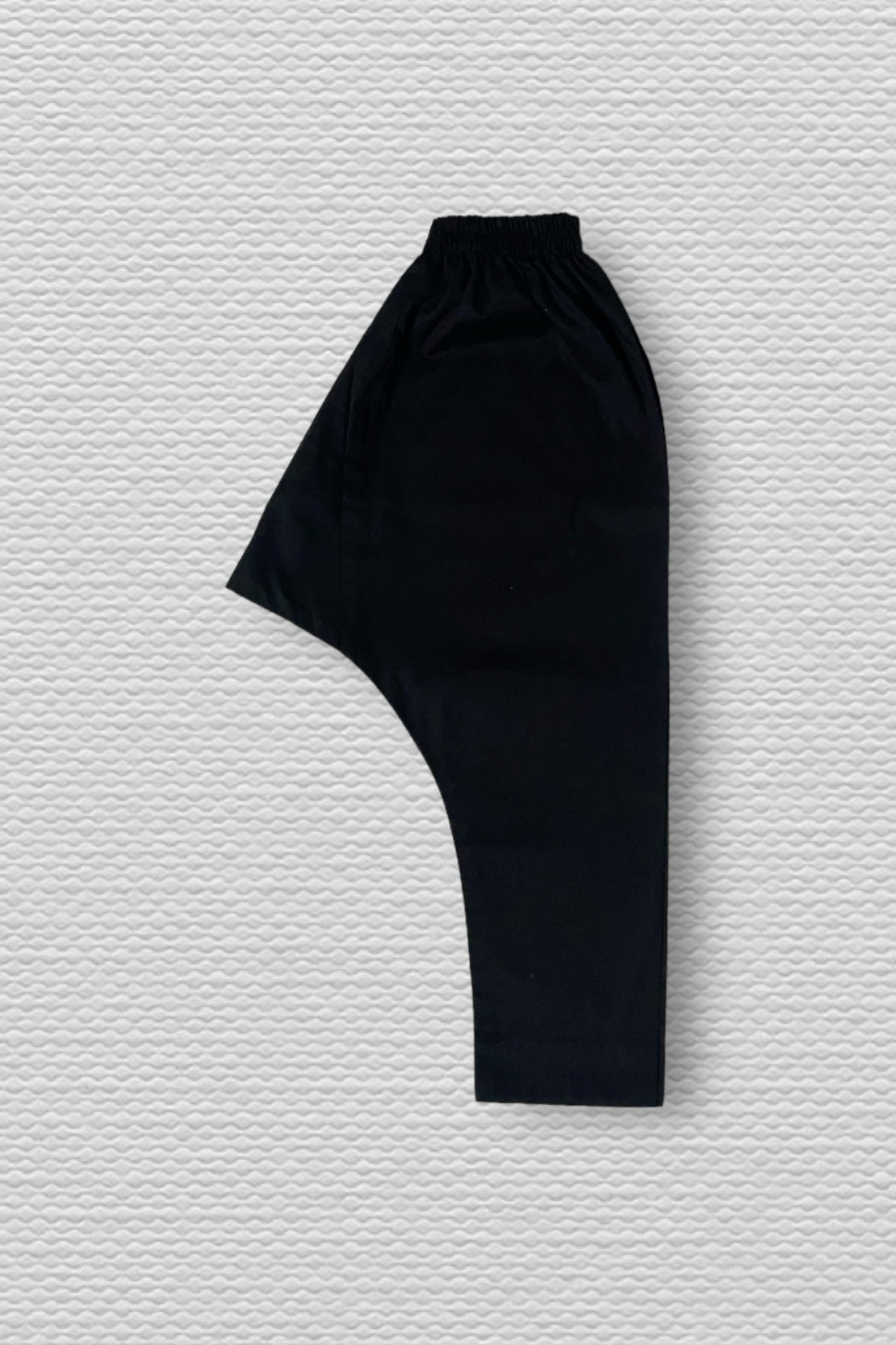 Black Cotton Trouser