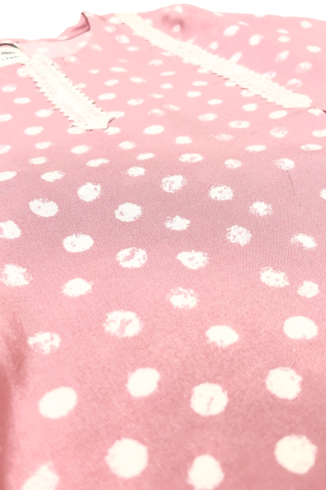 Pink Polka Dots Kurti