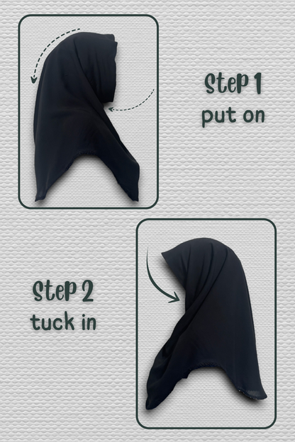 Black Makna Hijab